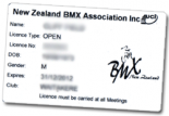 2013 Club and BMXNZ Licence fees