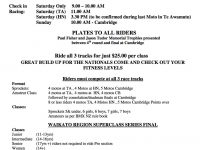 WAIKATO REGION CHAMPS TRI SERIES 2013