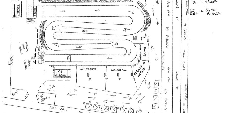 Site Plan – 2013 Nationals