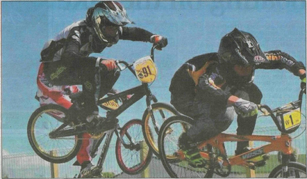 TEST TEAM: Mark Harland-Croft, 14, is riding in the New Zealand BMX Senior Test Team against Australia at this weekend's North Island BMX Championships.